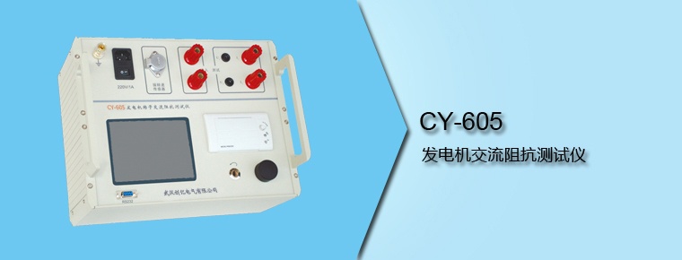 CY-605 發(fā)電機(jī)交流阻抗測試儀