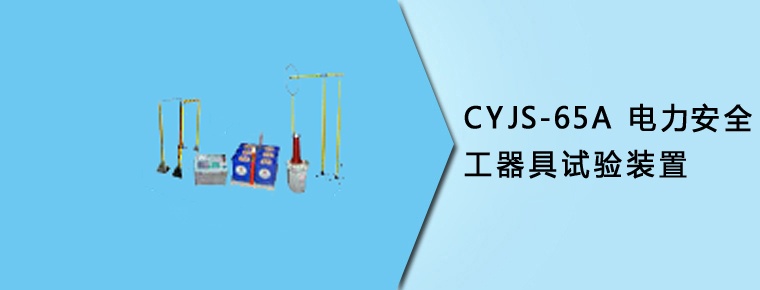 CYJS-65A智能電力安全工器具試驗(yàn)裝置